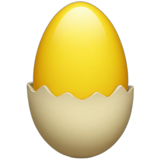 Egg yelloy with boots emoji