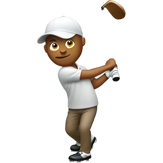 Swinging Golfplayer  emoji