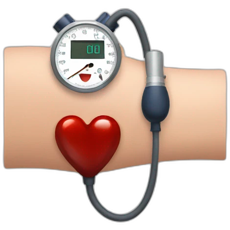 blood pressure emoji
