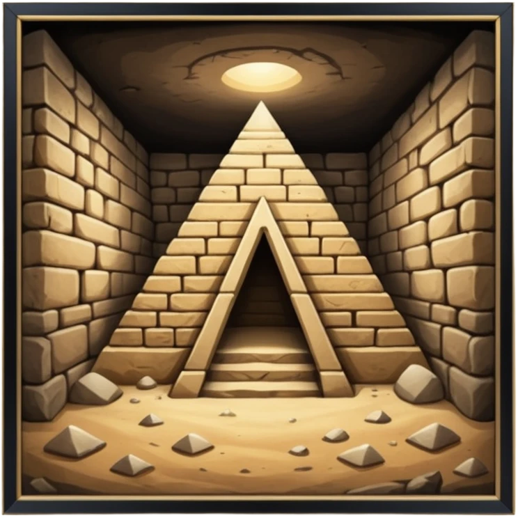 basement of a pyramid emoji