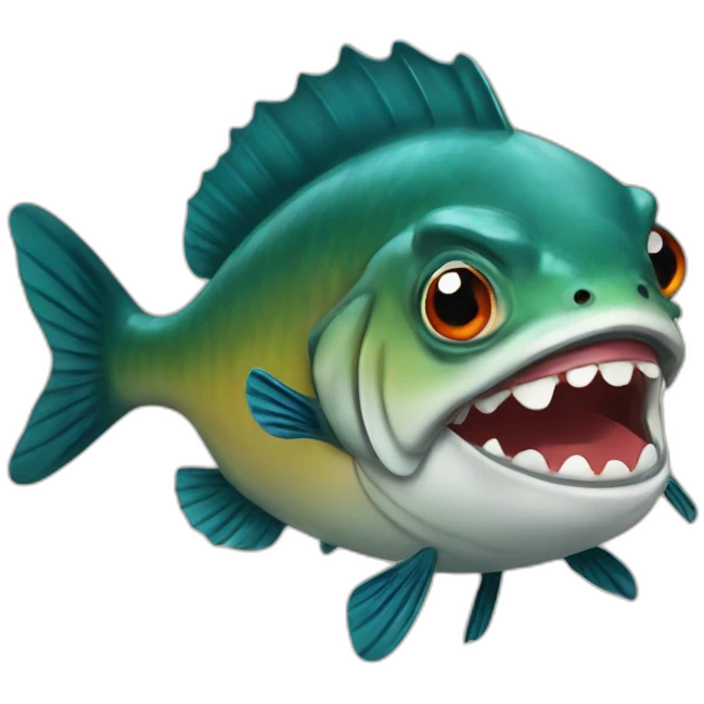 Piranha emoji