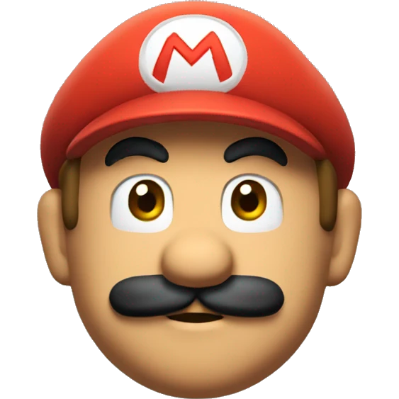 mario qui lit emoji