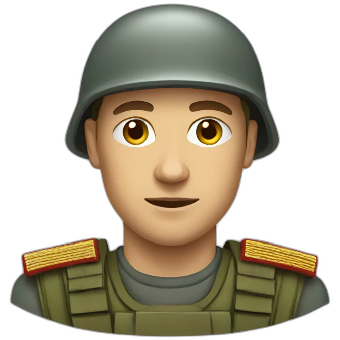 russian  soldier emoji