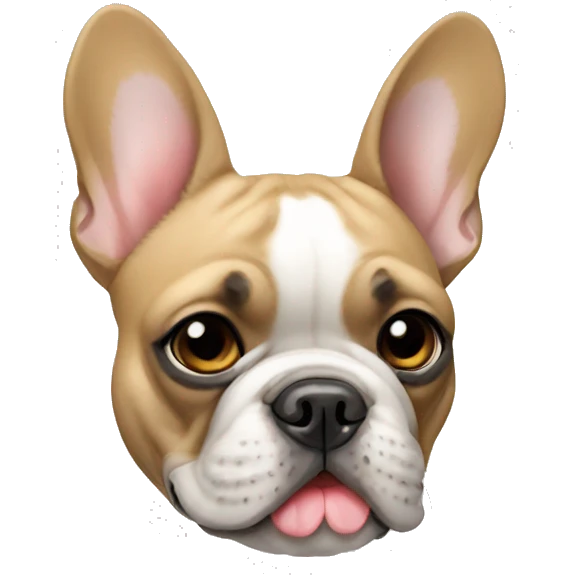 French bulldog emoji