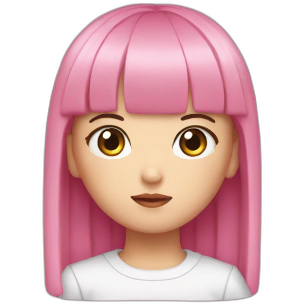 Lisa in blackpink emoji