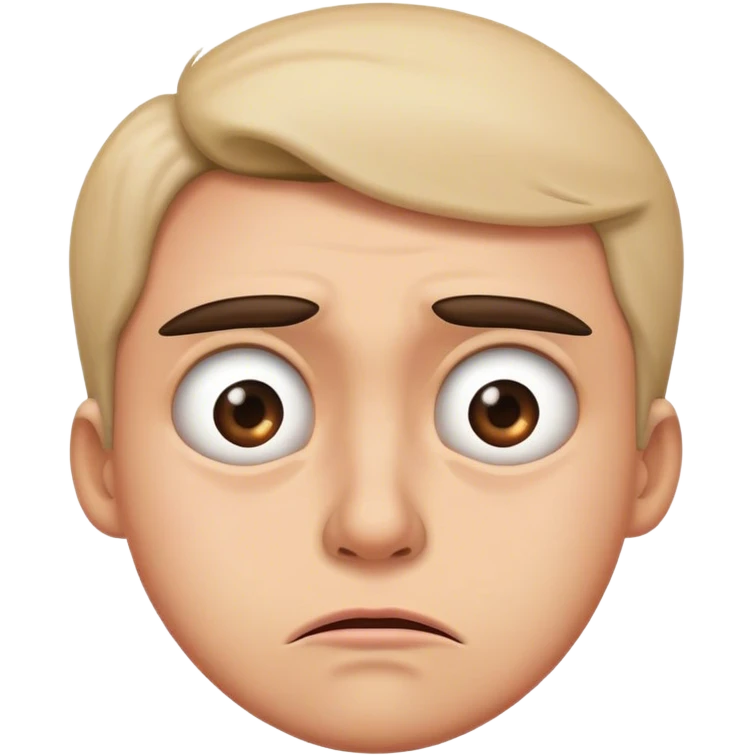 disgusted emoji