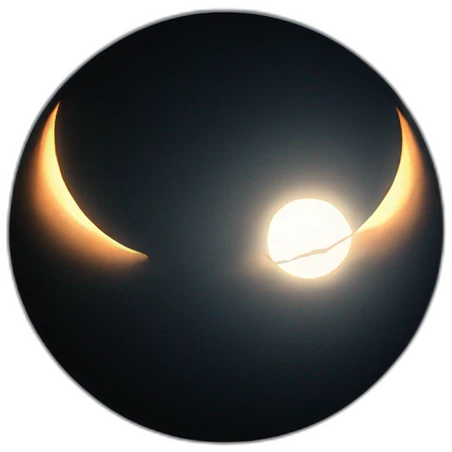 Eclipse Moon emoji