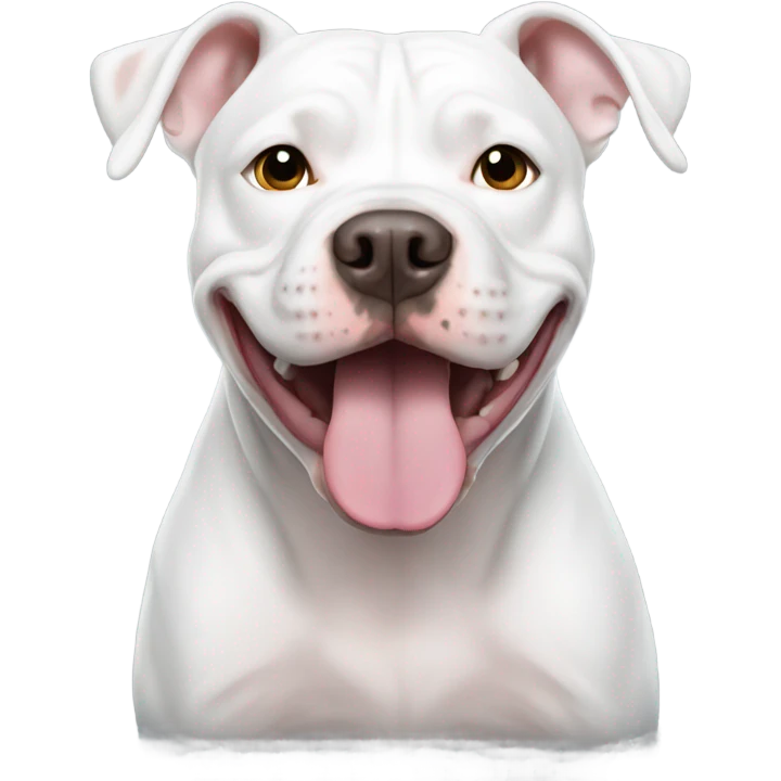 white pitbull emoji