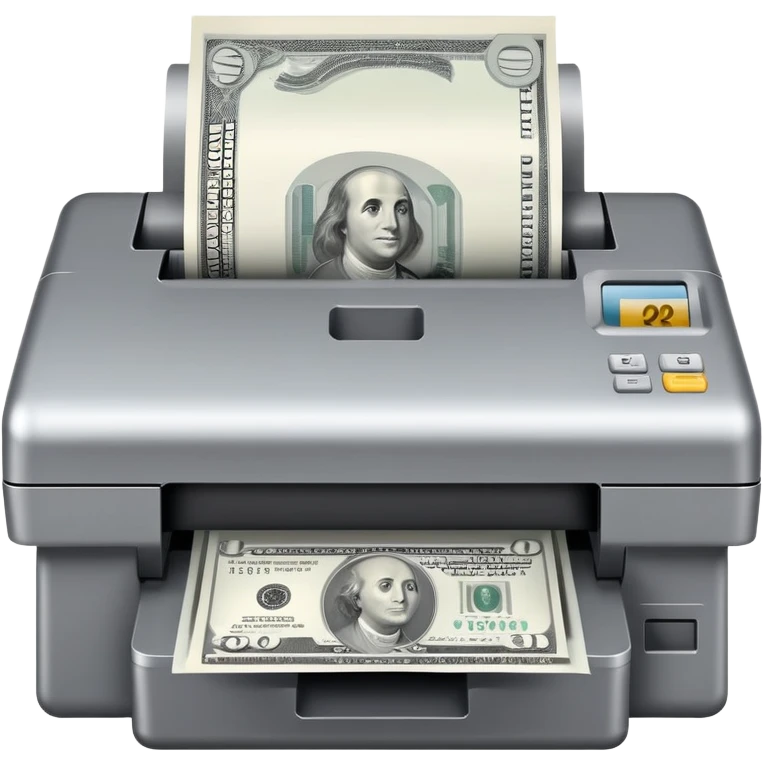 Money printer  emoji