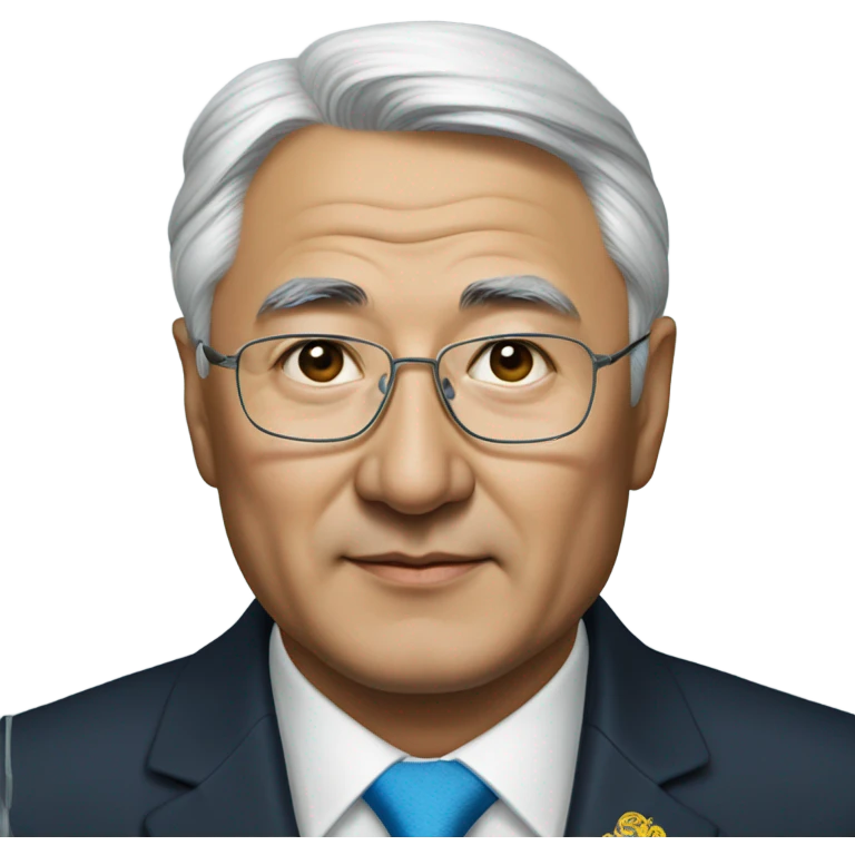 photorealistic president Kazakhstan tokaev emoji