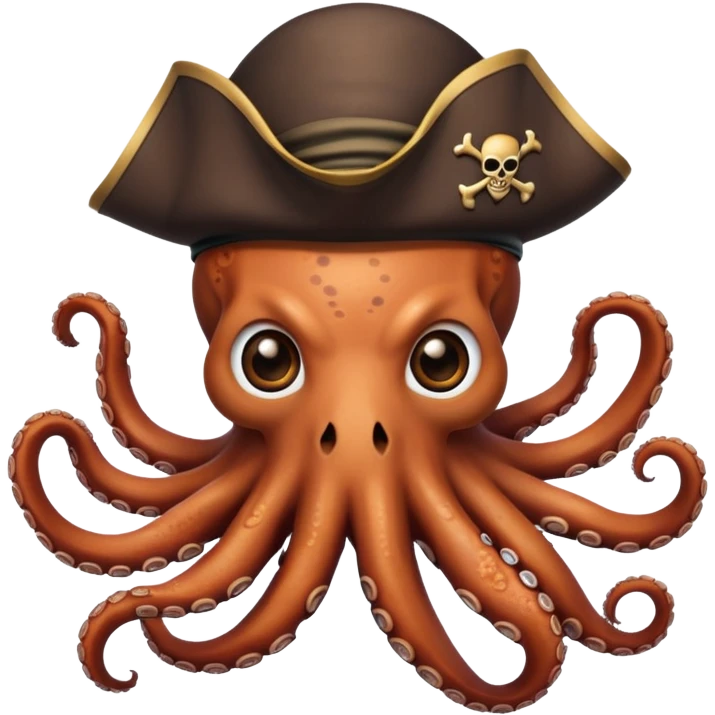 Octopus pirate emoji