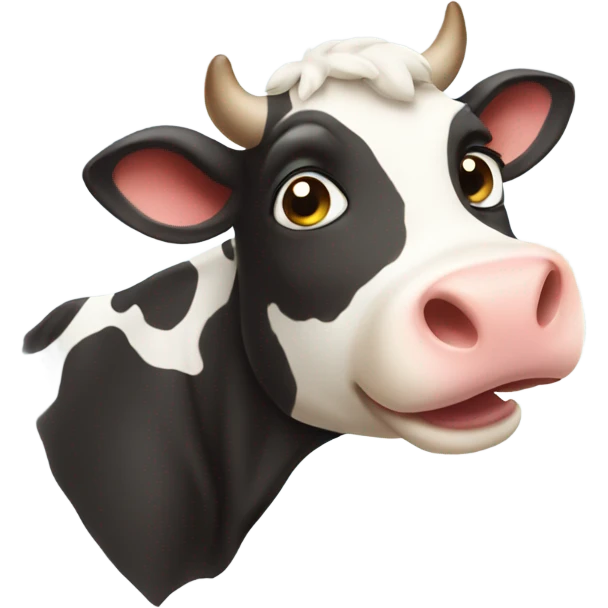 Cute cow emoji