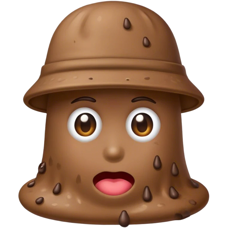 Poop hat emoji