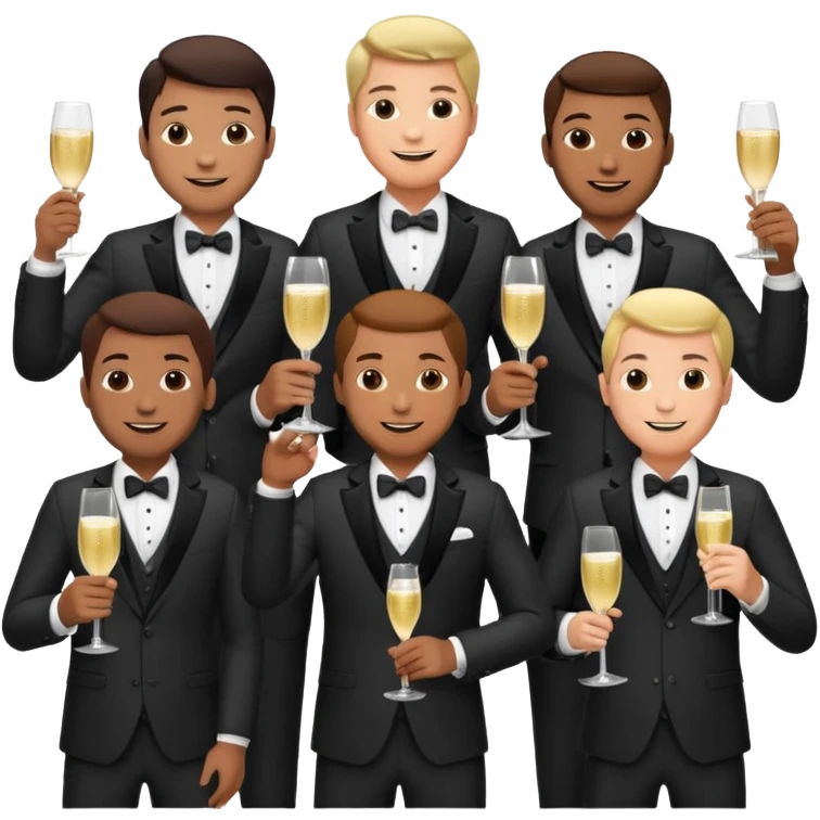 reception men  emoji