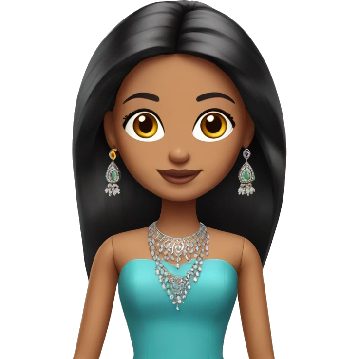 indian barbie doll emoji