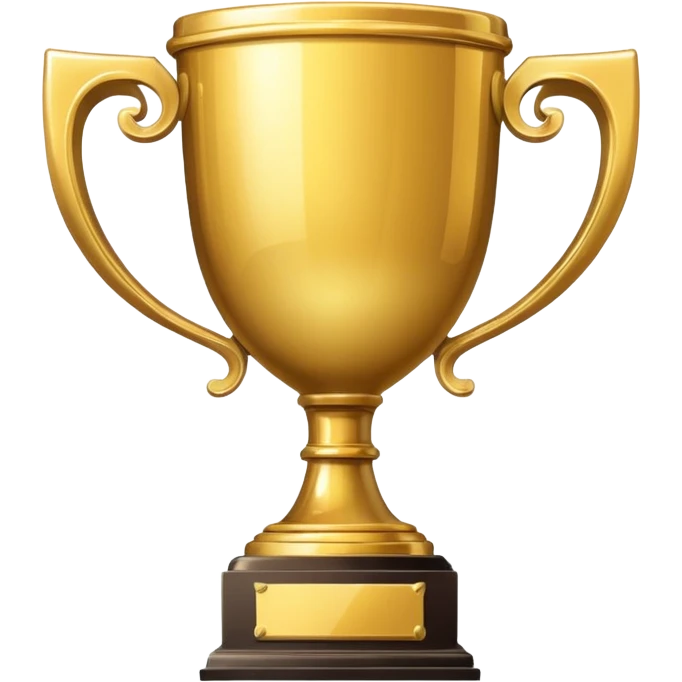 A big trophy (no background) emoji
