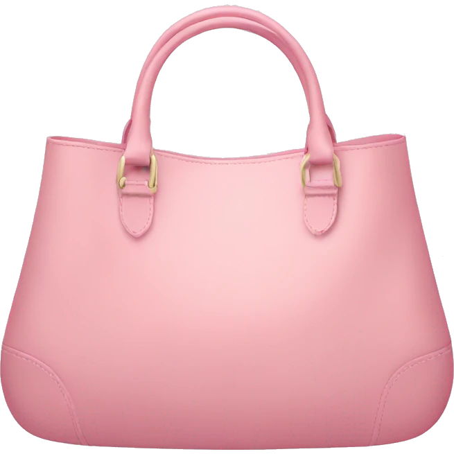 pastel pink bag emoji