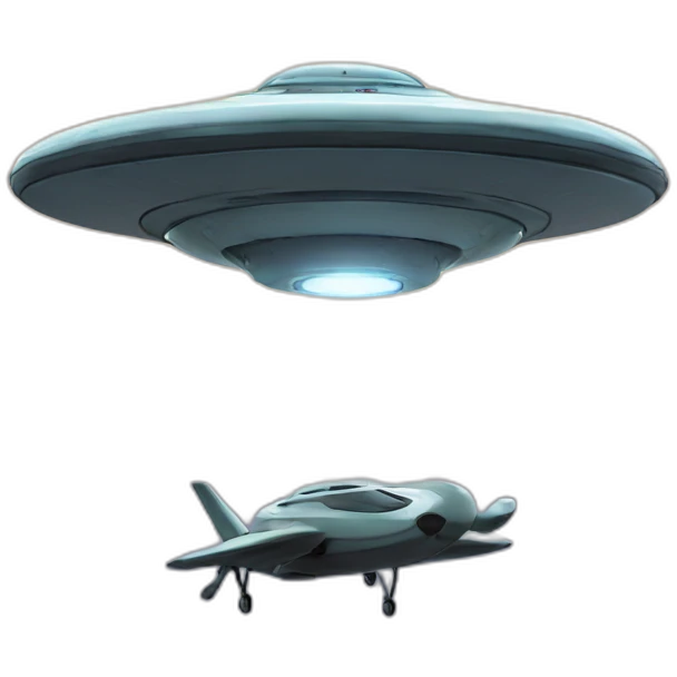 ufo lifting a maverick emoji