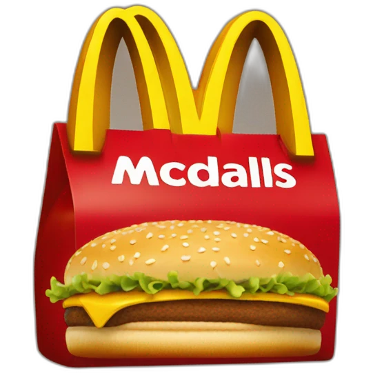 Mcdonalds logo emoji