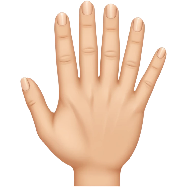 hand ring finger down emoji