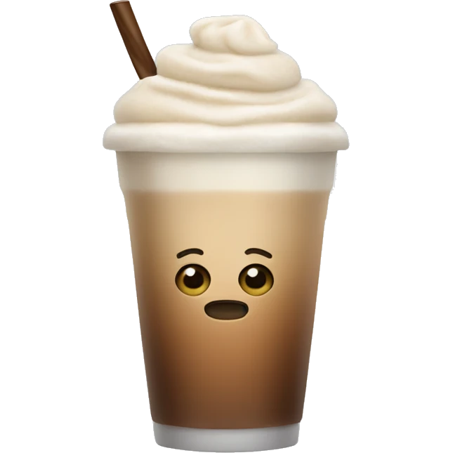 ice latte emoji