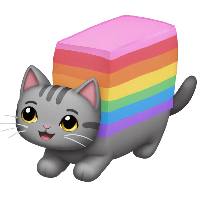 Nyan cat emoji