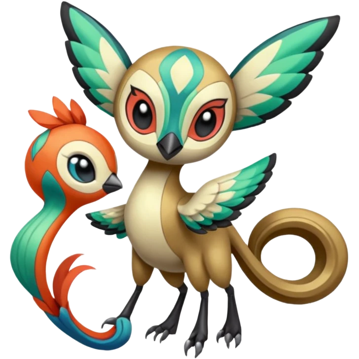 Meloetta-Chatot-Sigilyph-Pokémon-Fakémon-creature emoji
