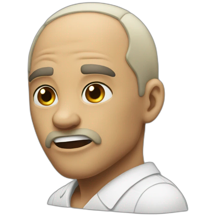 jaw - mewing - mogging emoji