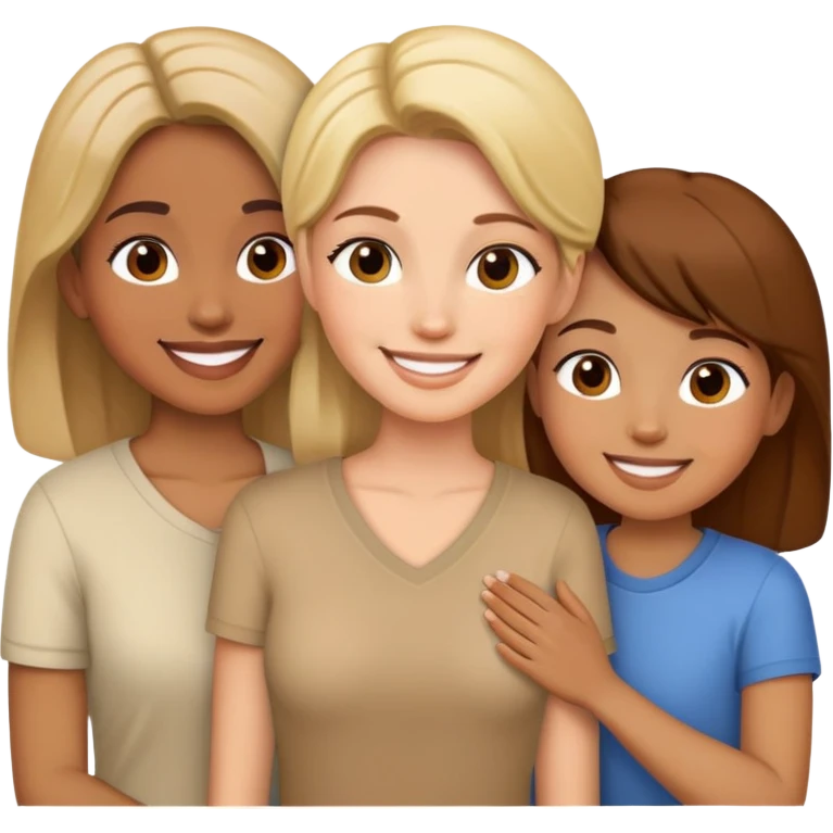 Mommies of 3 boys  emoji