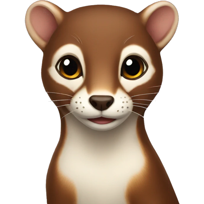 brown-stoat emoji