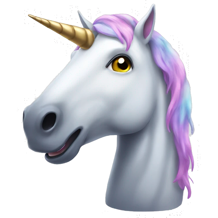 silly unicorn emoji