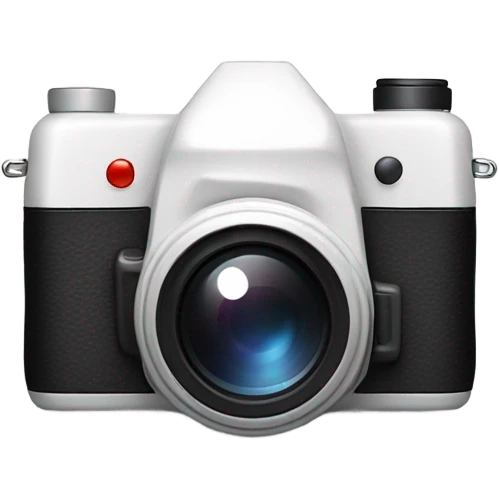 white camera emoji