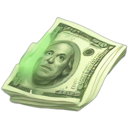 big wad of money emoji