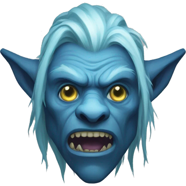 spectral giant blue firbolg surprised emoji