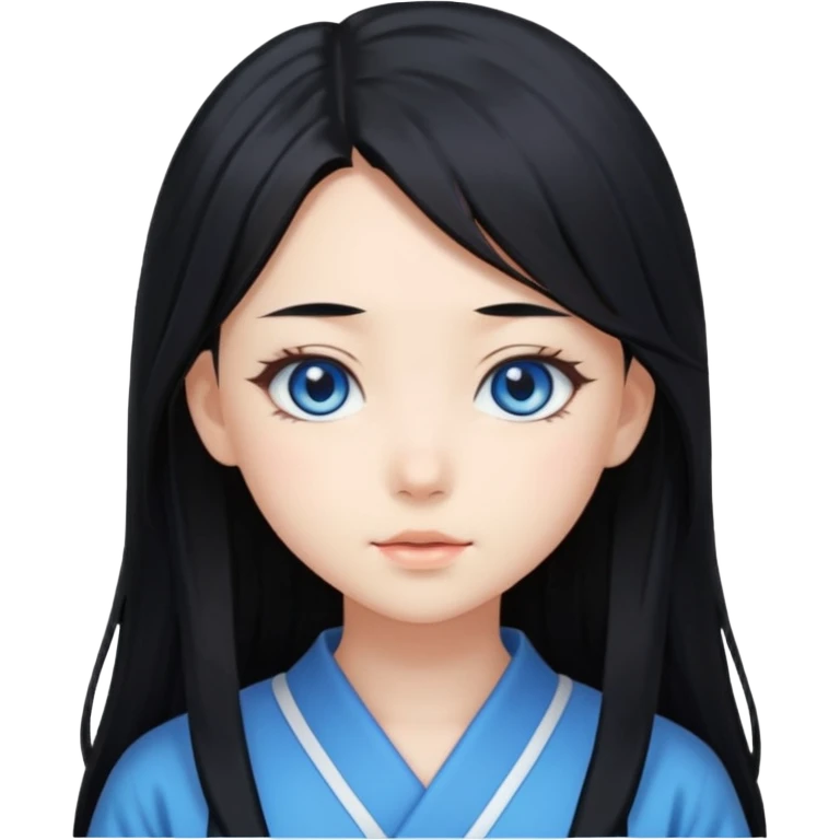 Japanese anime girl emoji