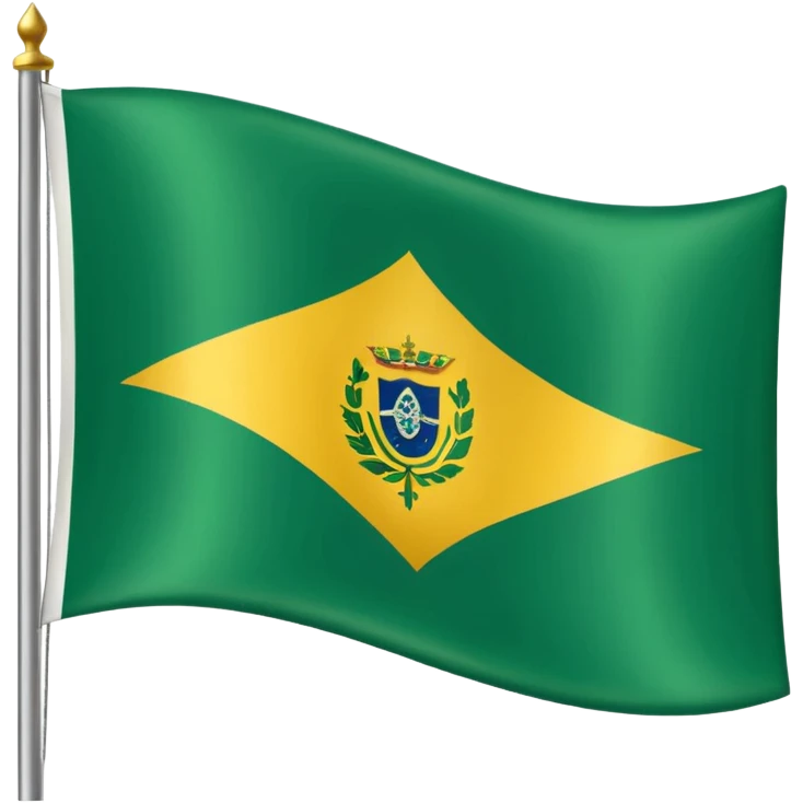 Crie um emoji da bandeira do Imperio do brasil emoji