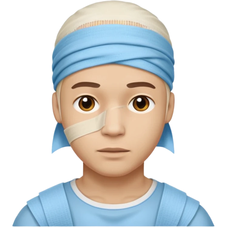 Mann mit Verband emoji