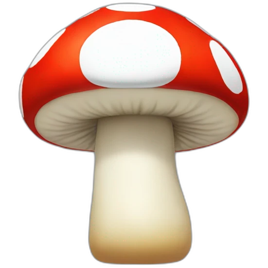 Mario mushroom emoji