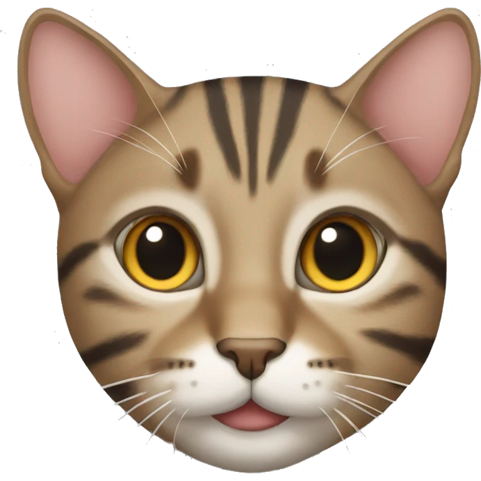 Tabby cat emoji