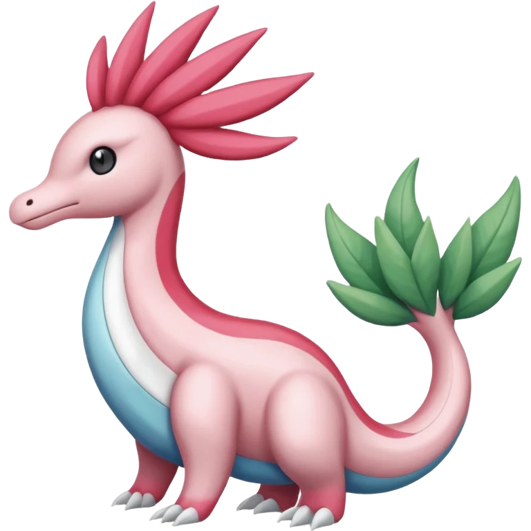 Mezprit-Milotic-Shaymin-Palkia-Pokémon, full body emoji