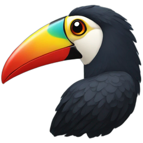 tucan head emoji