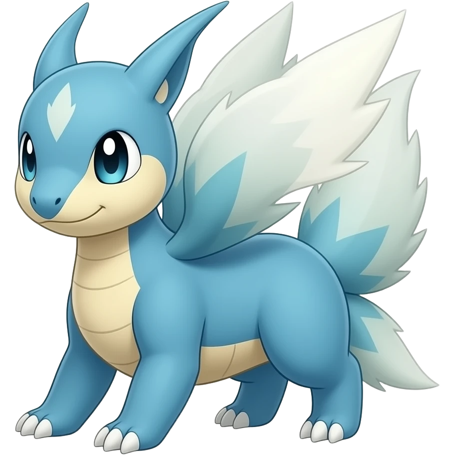 Meloetta-Lapras-Amaura-Sylveon-Dialga-Suicune-fusion emoji