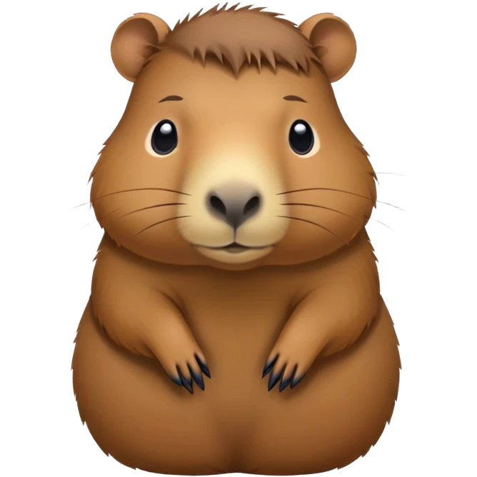 Capybara emoji