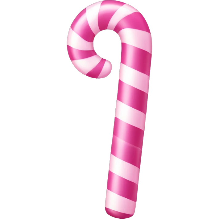 pink candy cane with pink ིྀ  emoji