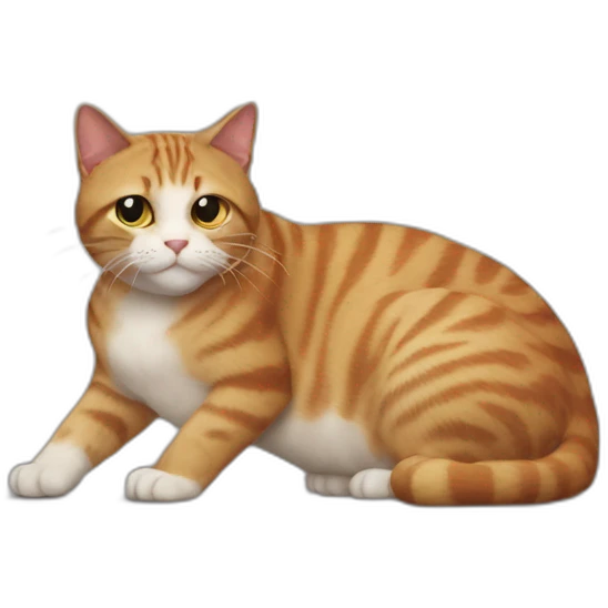 cat the size of godzilla emoji