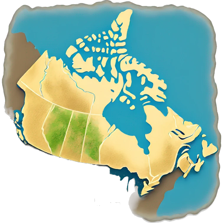 Map of canada emoji
