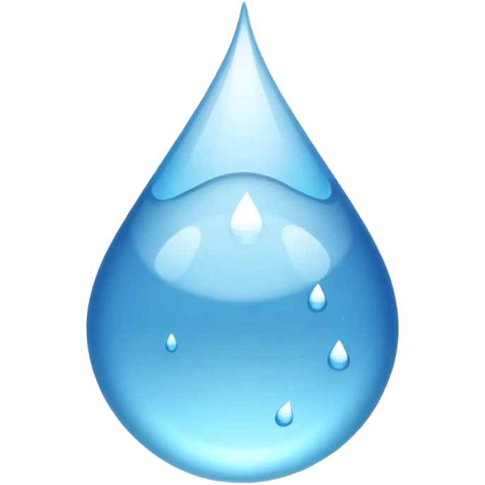 Botella de agua emoji