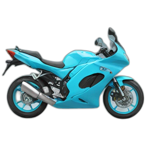 skyblue motorbike emoji