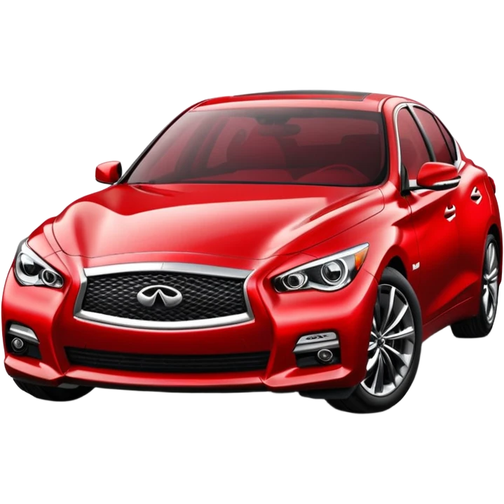 Infiniti q50 red emoji