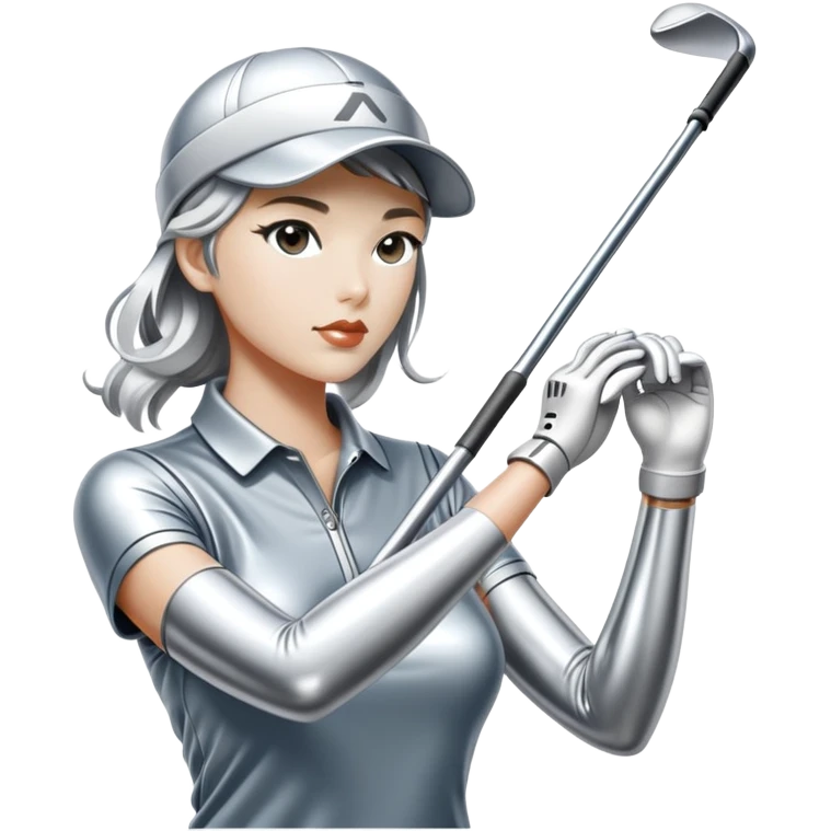sorayama golfing emoji